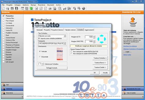 totoproject 10 e lotto.